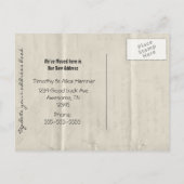  bureau Briefkaart We zijn verhuisd (Achterkant)