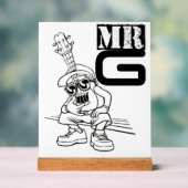 Bureau Decor Muzikant Decor Streetwear illustratie (Neutraal)