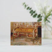 Bureau du Roi door Oeben en Riesener Briefkaart (Staand voorkant)