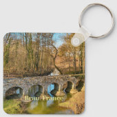 Bureau, Frankrijk Sleutelhanger (Achterkant)