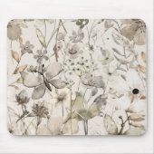 Bureau koel - beige ivoor mooi decor muismat (Voorkant)