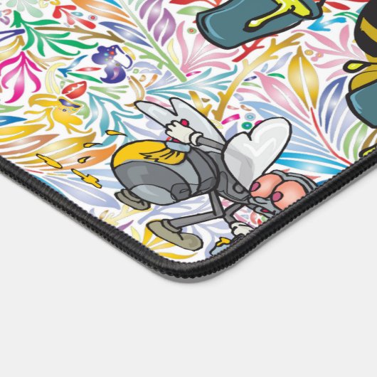 Bureau Mat Bumblebee Schilderen (Hoek)