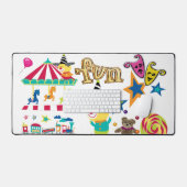 Bureau Mat Circus Carnaval Plezier (Keyboard & Muis)