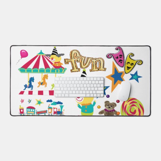 Bureau Mat Circus Carnaval Plezier (Keyboard & Muis)