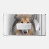 Bureau Mat Puppy Hond Lassie (Keyboard & Muis)