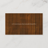  bureau met papierkaartjes vulpen pen visitekaartje (Achterkant)