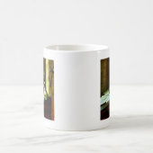 bureau met Quill en Papers Koffiemok (Center)