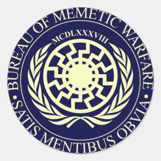 Bureau of Memetic Warfare Ronde Sticker