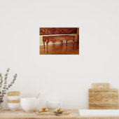 Bureau plat, Frans, Cressent, 1730 Poster (Keuken)