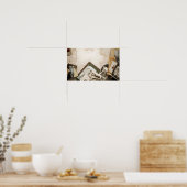  bureau poster (Keuken)