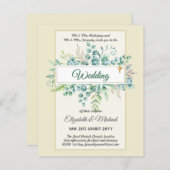 BUREAU VOOR Christelijke WEDDING Greenery (Voorkant / Achterkant)