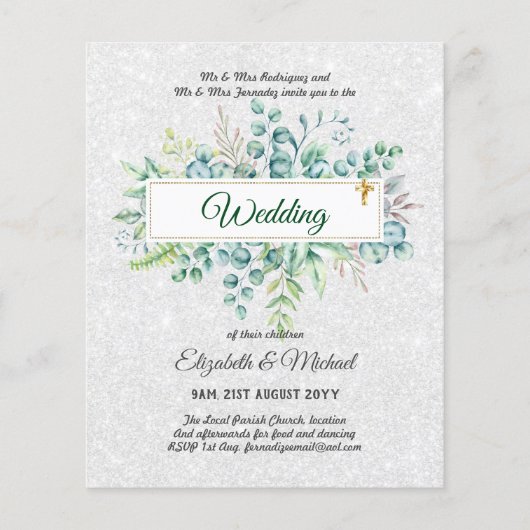 BUREAU VOOR Christelijke WEDDING Greenery (Voorkant)