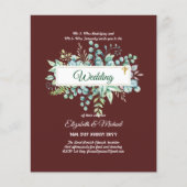 BUREAU VOOR Christelijke WEDDING Greenery (Voorkant)