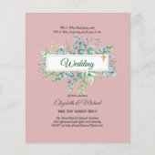 BUREAU VOOR Christelijke WEDDING Greenery Flyer (Voorkant)