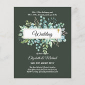 BUREAU VOOR Christelijke WEDDING Greenery Flyer (Voorkant)