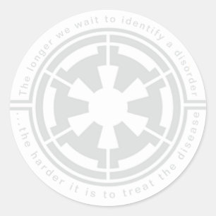 BUREAU VOOR IMPERIËLE VEILIGHEID RONDE STICKER