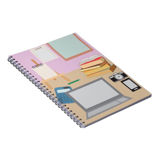 Bureaublad 01 notitieboek (Rechterzijde)