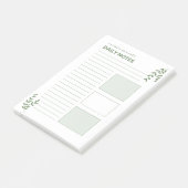 Bureaublad Op Maat Post-it® Notes (Schuin)