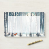 Bureaublad plaknotities boslandschap - Post-It not Post-it® Notes (Op bureau)