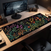 Bureaublad, Wildflower Lavendel en Sinaasappel Bureaumat