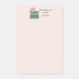 Bureaubladnotities Vintage Schrijfmachine Post-it- Post-it® Notes