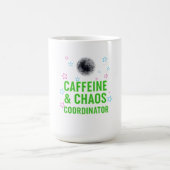 Bureauchaos + warme koffie - Motivatie Mok voor vr (Center)