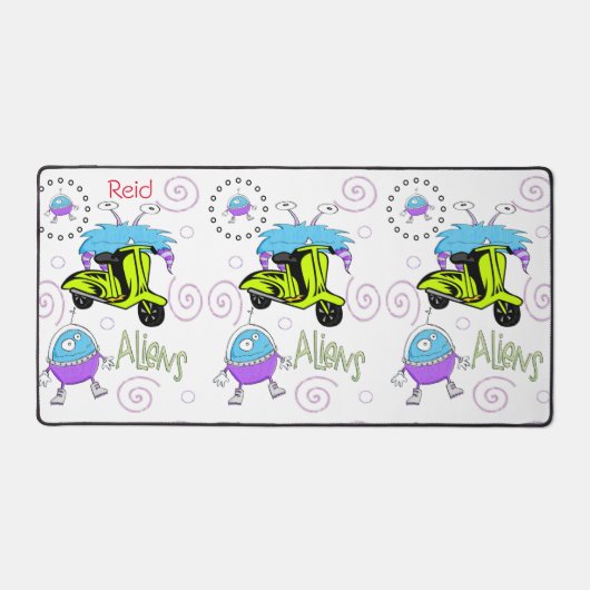 Bureaumat Aliens Ruimte (Voorkant)