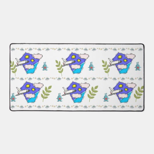 Bureaumat Aliens Ruimte (Voorkant)