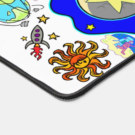 Bureaumat Aliens Space Astronauten (Hoek)