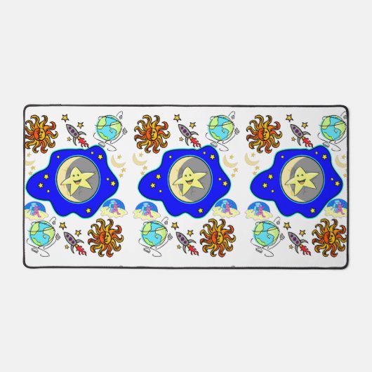 Bureaumat Aliens Space Astronauten (Voorkant)