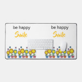Bureaumat 'Be Happy Sunflowers' bloemendesign (Keyboard & Muis)