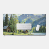 Bureaumat Bergbos Chalet (Keyboard & Muis)