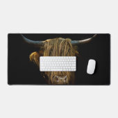 Bureaumat beschermer portret Schotse hooglander  (Keyboard & Muis)