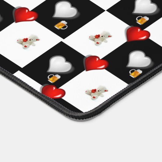 Bureaumat Bier Teddy Beren Rode Harten (Hoek)