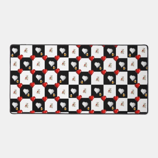 Bureaumat Bier Teddy Beren Rode Harten (Voorkant)