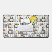 Bureaumat Bierflessen (Keyboard & Muis)