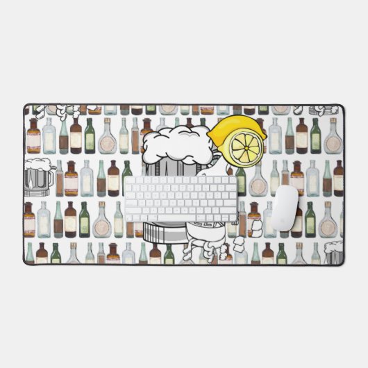 Bureaumat Bierflessen (Keyboard & Muis)