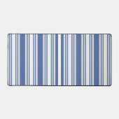 Bureaumat blauw & wit gestreept (Voorkant)