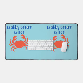 Bureaumat. Crabby voor de koffie van Sommer Hamilt Bureaumat