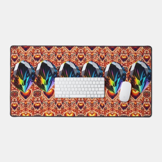 Bureaumat Deze bureaumat is zo praktisch als het i (Keyboard & Muis)