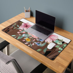 Bureaumat floral natuur bloemen
