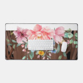 Bureaumat floral natuur bloemen (Keyboard & Muis)