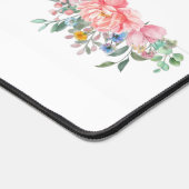 Bureaumat Floral Pink Pastel (Hoek)