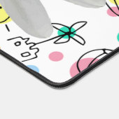 Bureaumat Floral White Daisy (Hoek)