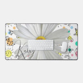Bureaumat Floral White Daisy (Keyboard & Muis)