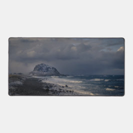 Bureaumat foto Vesteralen strand zee