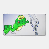 Bureaumat Frog Leaping Water Natuur (Voorkant)