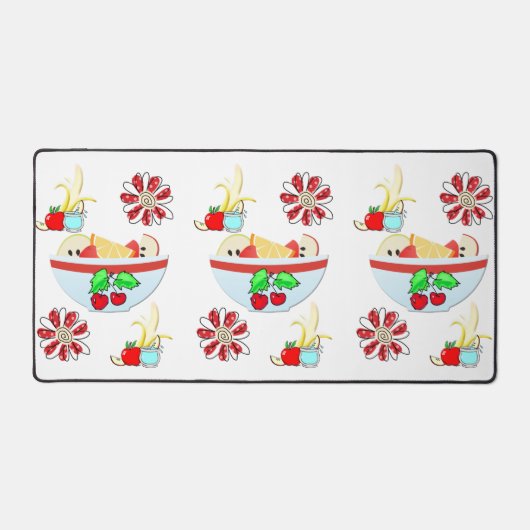 Bureaumat Fruit Floral (Voorkant)