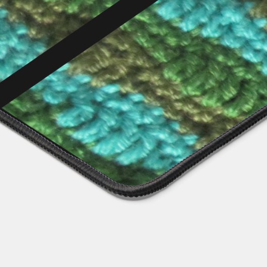 Bureaumat - Gehaakte golfpatroon (Hoek)