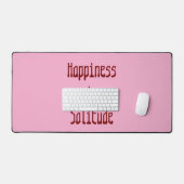 Bureaumat Geluk in Eenzaamheid (Keyboard & Muis)